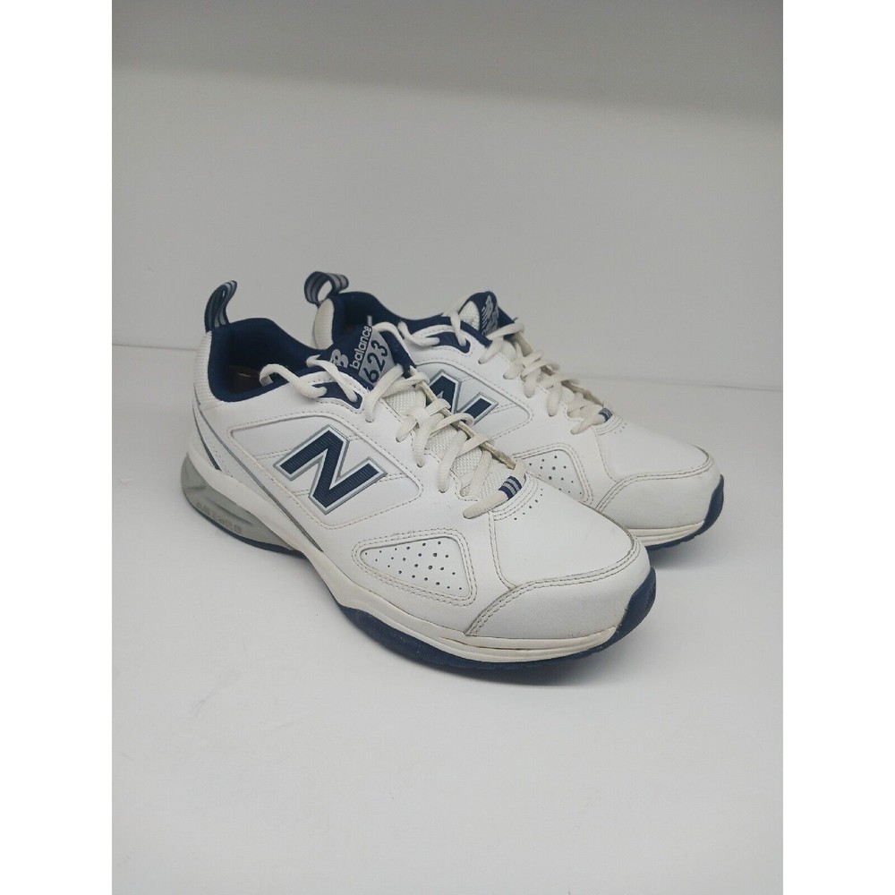 New Balance 623 V3 MX623WN3 White Casual Shoes Sneakers Mens Size 8.5 2E